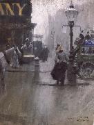 Anders Zorn Impressions de Londres oil